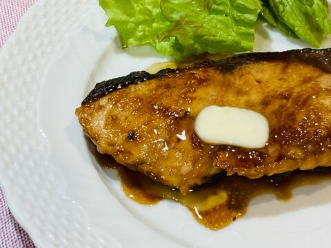 ♦️ブリの照り焼き バターぽん酢